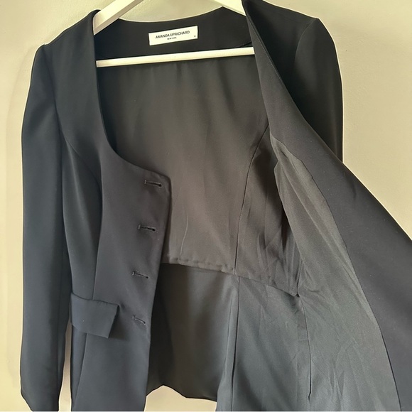 Amanda Uprichard Kya Romper with Long Sleeve Bubble Skirt - Picture 7 of 14